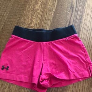Girls under armor shorts